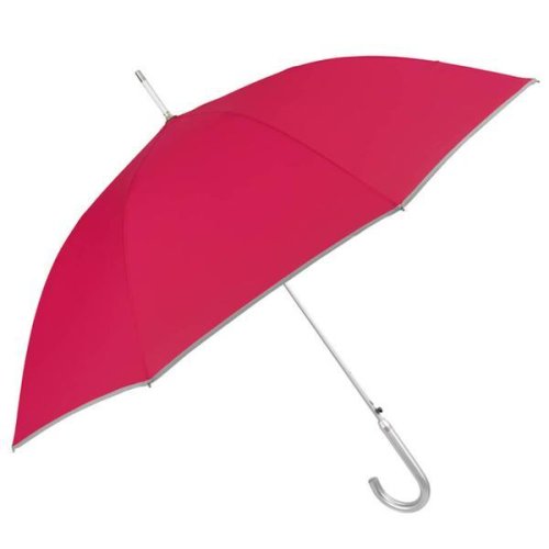 Umbrela ploaie automata baston model clasic rosie