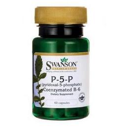 Vitamina b6 (piridoxina) swanson, 60 capsule