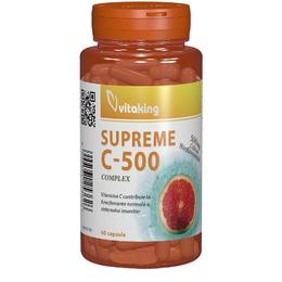 Vitamina c-500 supreme vitaking, 60 capsule