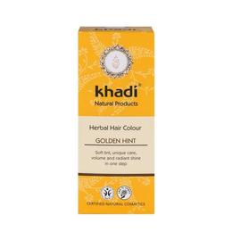 Vopsea de par organica henna golden culoare blond - khadi, 100g