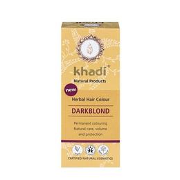 Vopsea de par organica khadi culoare blond inchis, 100 gr