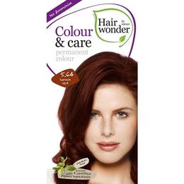 Vopsea par naturala, colour   care, 5.64 henna red, hairwonder