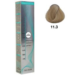 Vopsea permanenta absolut hair care colouring cream, nuanta 11.3 - extra blond auriu, 100ml
