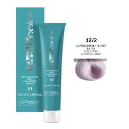 Vopsea permanenta - oyster cosmetics perlacolor professional hair coloring cream nuanta 12/2 superschiarente irise extra