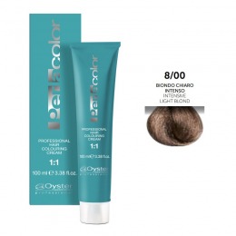 Vopsea permanenta - oyster cosmetics perlacolor professional hair coloring cream nuanta 8/00 biondo chiaro intenso