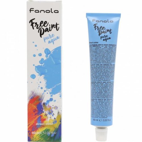 Vopsea semipermanenta fanola free paint pure aqua, 60ml