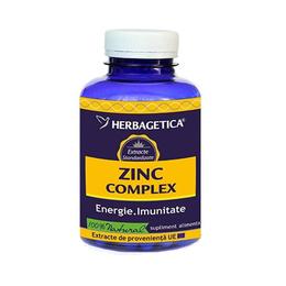 Zinc complex organic herbagetica, 120 capsule