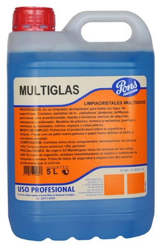 Multiglas-detergent profesional universal pentru suprafete 5l asevi