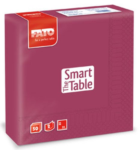 Servetele 33x33 cm 2 straturi smart table bordeaux fato