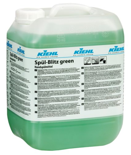 Spul blitz green-detergent pt vesela cu efect de luciu dupa uscare pt toate supraf din bucatarie 10l kiehl