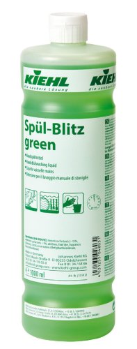 Spul blitz green-detergent pt vesela cu efect de luciu dupa uscare pt toate supraf din bucatarie 1l kiehl