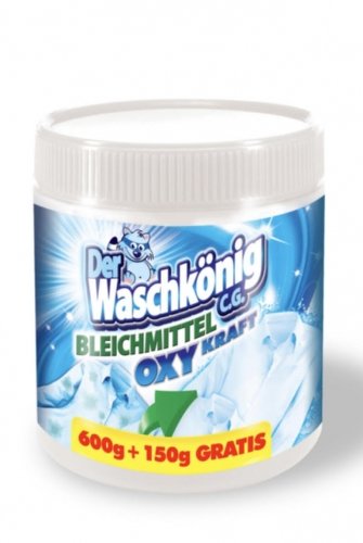Washkonig oxy detergent pudra pentru rufe albe 750 g
