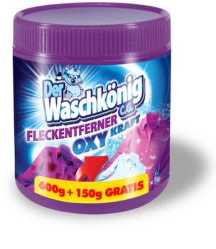 Der Waschkönig Washkonig oxy detergent pudra pentru rufe colorate 750 g