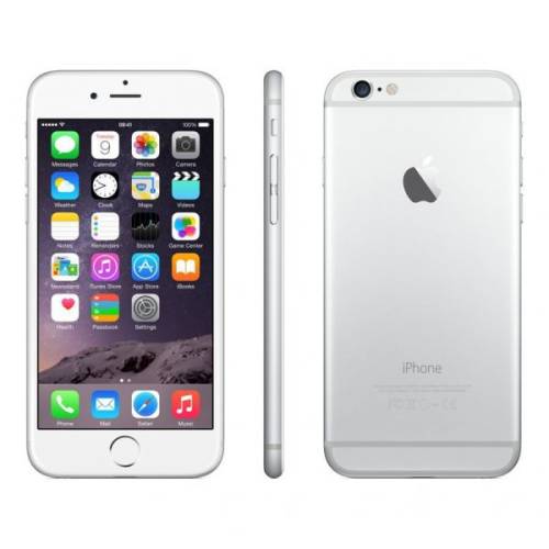 Telefon mobil apple iphone 6 16gb silver refurbished 
