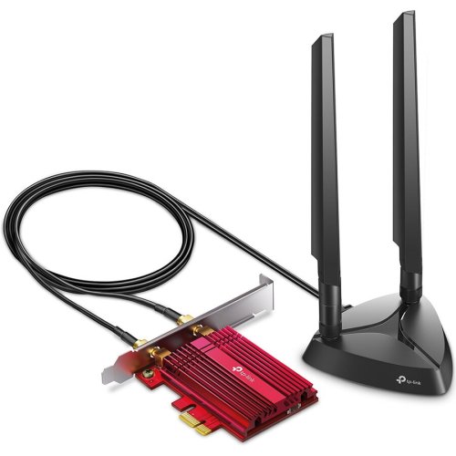 Adaptor wireless archer txe75e, ax5400, pci-e wi-fi 6