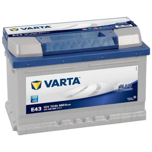 Varta Baterie auto 12v blue dinamic 72ah 680a, e43 572409068