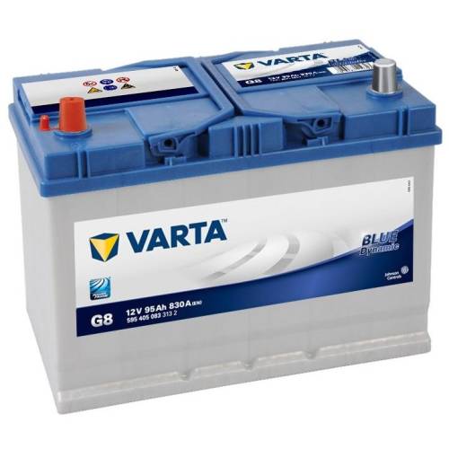 Varta Baterie auto 12v blue dinamic 95ah 830a cu borna inversa, g8 595405083