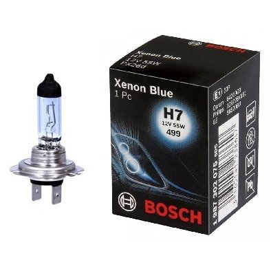 Bec auto bosch h7 12v 55w, xenon blue