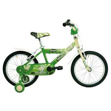 Bicicleta 18 soldiers, pentru copii, green