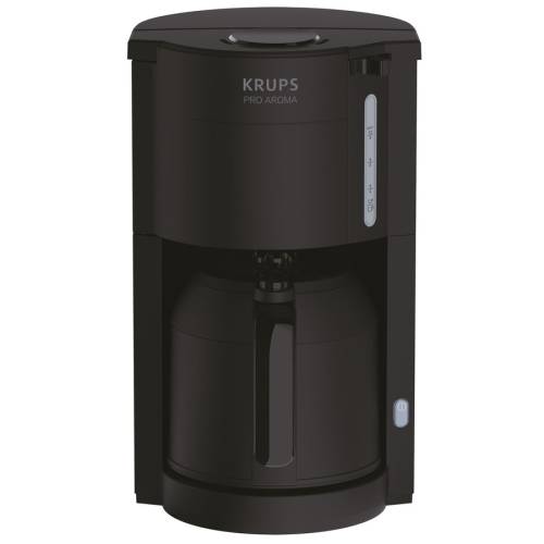 Cafetiera krups km303810 pro aroma, 800w, 1 l, filtru detasabil, functie antipicurare, negru
