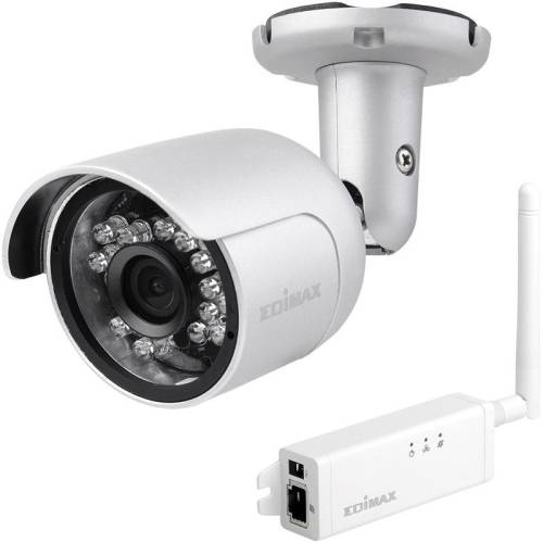 Edimax Camera ip 720p, de exterior, wireless h.264, ip66, sd card, ir cut filter
