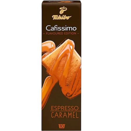Capsule tchibo cafissimo espresso caramel, 10 capsule, 75g