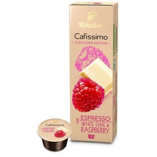Capsule tchibo cafissimo espresso white choc   raspberry, 10 capsule, 70g