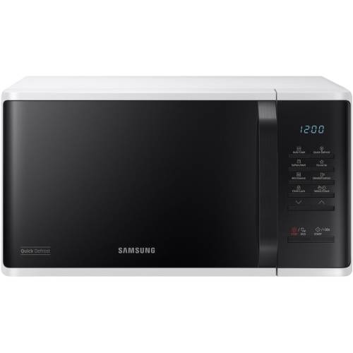 Cuptor cu microunde samsung ms23k3513aw, 23 l, 800w, touch control, alb