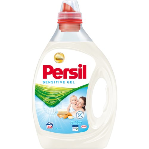 Detergent lichid persil sensitive gel, 40 spalari, 2l