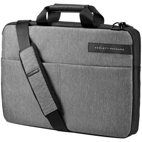 Geanta laptop hp signature slim topload, 15.6, grey/black