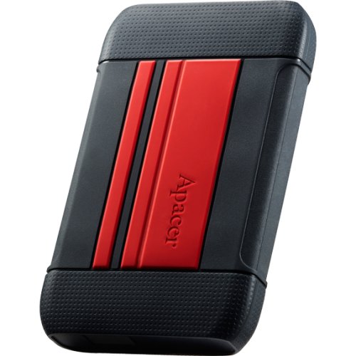 Hdd extern ac633 2.5'' 1tb usb 3.1, shockproof military grade, red