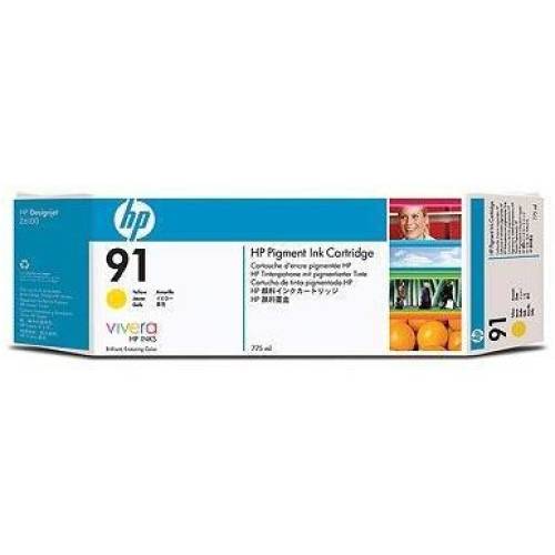 Hp c9469a ink 91 cartridge yeloow 775 ml for:designjet z6100, z6100ps c9469a
