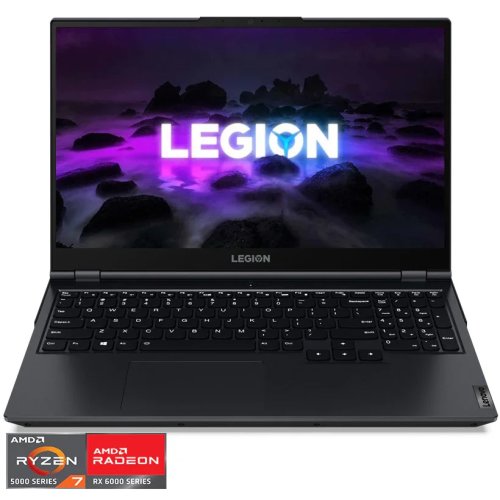 Laptop gaming lenovo legion 5 15ach6a cu procesor amd ryzen 7 5800h, 15.6, full hd, 16gb, 1tb ssd, amd radeon rx 6600m 8gb, no os, phantom blue