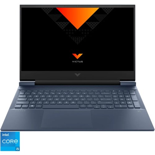 Laptop gaming victus by hp 16-d0039nq cu procesor intel® core™ i5-11400h, 16.1, full hd, 144hz, 8gb, 512gb ssd, nvidia® geforce rtx™ 3050 ti 4gb, free dos, performance blue