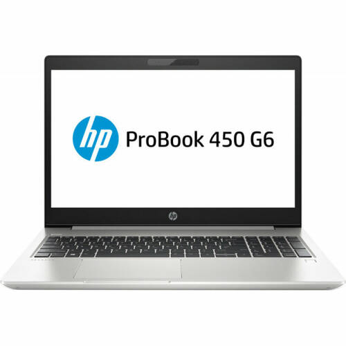 Laptop hp 15.6'' probook 450 g6, fhd, intel core i5-8265u , 8gb ddr4, 1tb + 256gb ssd, gma uhd 620, freedos, silver