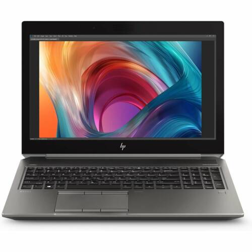 Laptop hp zbook 15 g6, intel core i7-9850h, 15.6 fhd, 16gb ddr4, 512gb ssd, nvidia quadro t1000 4gb, windows 10 pro, grey