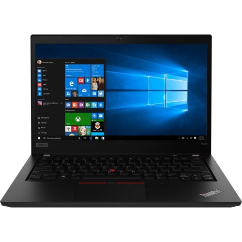 Laptop lenovo 14'' thinkpad t490, fhd ips, intel core i7-8565u , 8gb ddr4, 256gb ssd, gma uhd 620, win 10 pro, black
