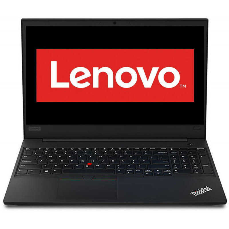 Laptop lenovo 15.6'' thinkpad e590, fhd ips, intel core i5-8265u , 8gb ddr4, 256gb ssd, gma uhd 620, no os, black