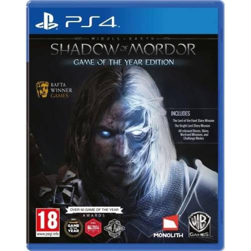 Middle earth shadow of mordor goty - ps4
