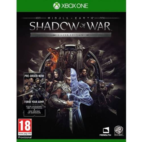 Warner Bros Entertainment Middle earth shadow of war silver edition - xbox one