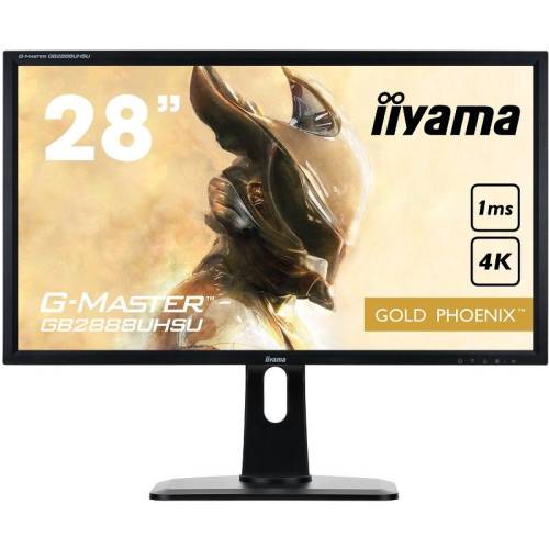 Monitor led iiyama gaming g-master gold phoenix gb2888uhsu 28 inch 1ms 4k