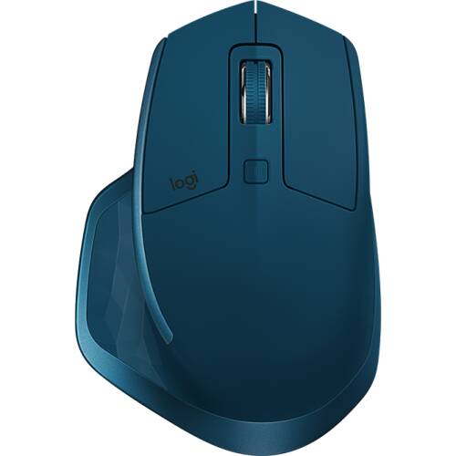 Mouse bluetooth logitech mx master 2s, midnight teal