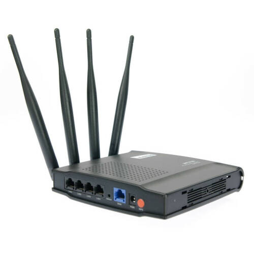 Netis Router wireless ac/1200 dual band + 1gb lan x4, 4x antena 5dbi