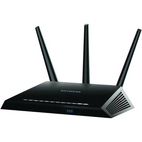 Router wireless ac1900 nighthawk smart wifi, 802.11ac dual band gigabit (r7000)