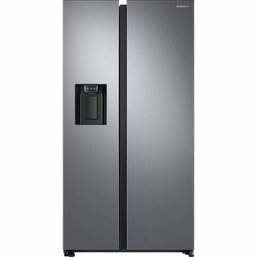 Samsung Side by side rs68n8321s9/ef 617l, clasa a++, full no frost, twin cooling, compresor digital invertor, display, dispenser, h 178cm, inox