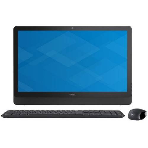 Sistem all-in-one dell 21.5 inspiron 3464, fhd, procesor intel core i3-7100u 2.4ghz kaby lake, 4gb, 1tb, gma hd 620, linux