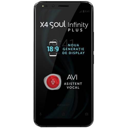 Telefon mobil allview x4 soul infinity plus, dual sim, 64gb, 4g, night sky