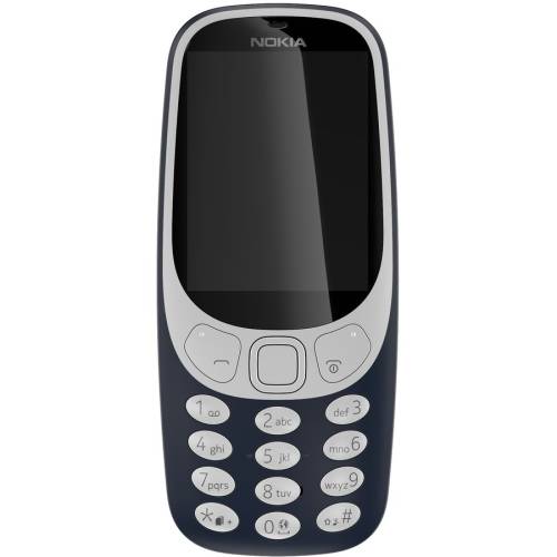Telefon mobil nokia 3310 dual sim, dark blue