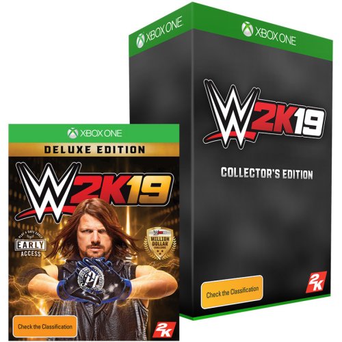 Wwe 2k19 collectors edition - xbox one