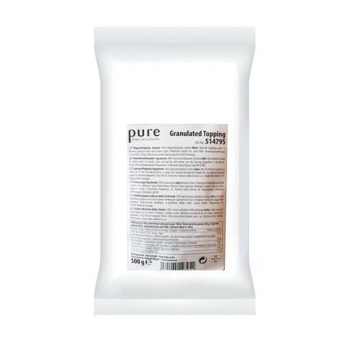 Pure topping granulat 100 lapte 500g